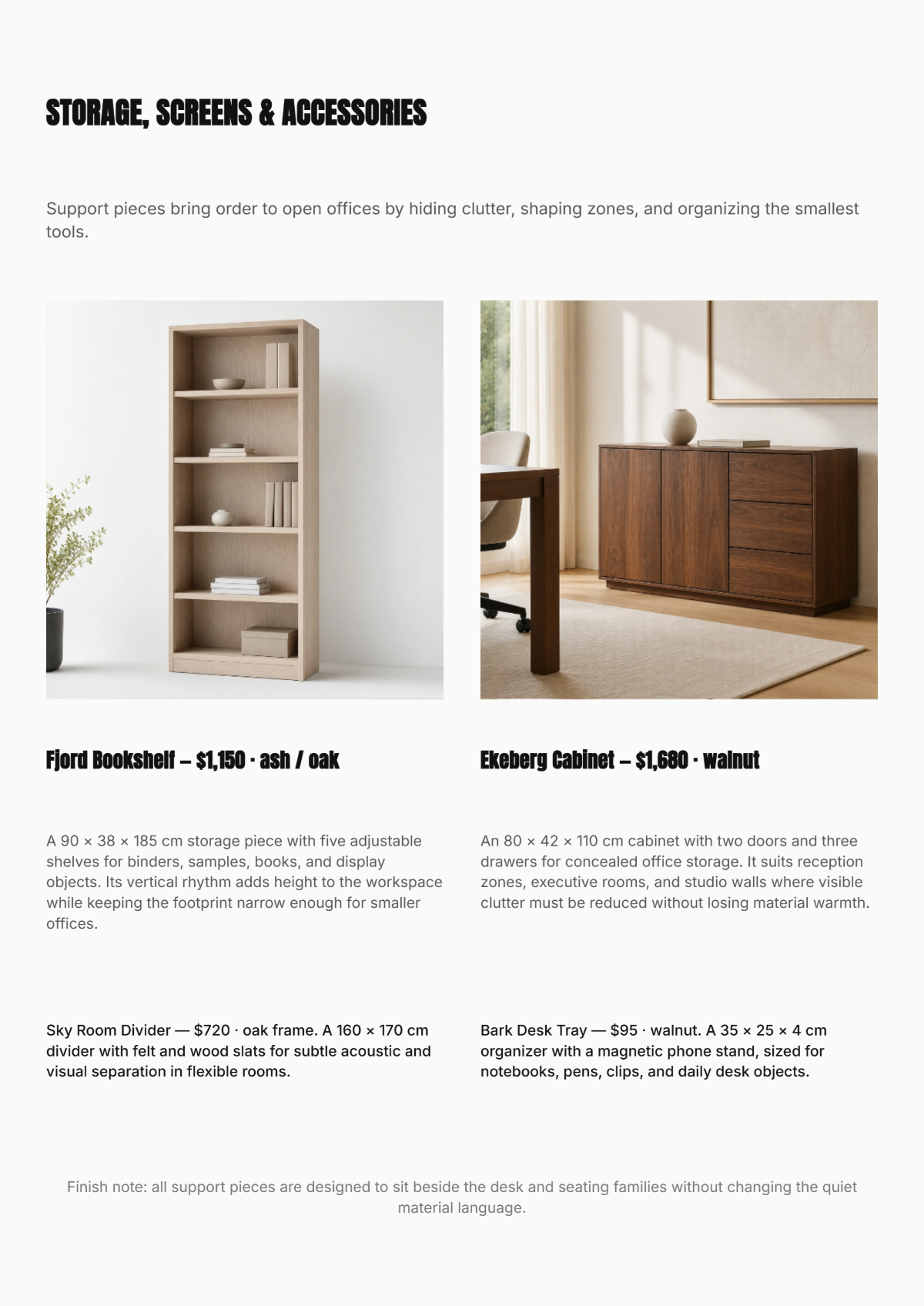 Free Minimalistic Catalog Template to Edit Online