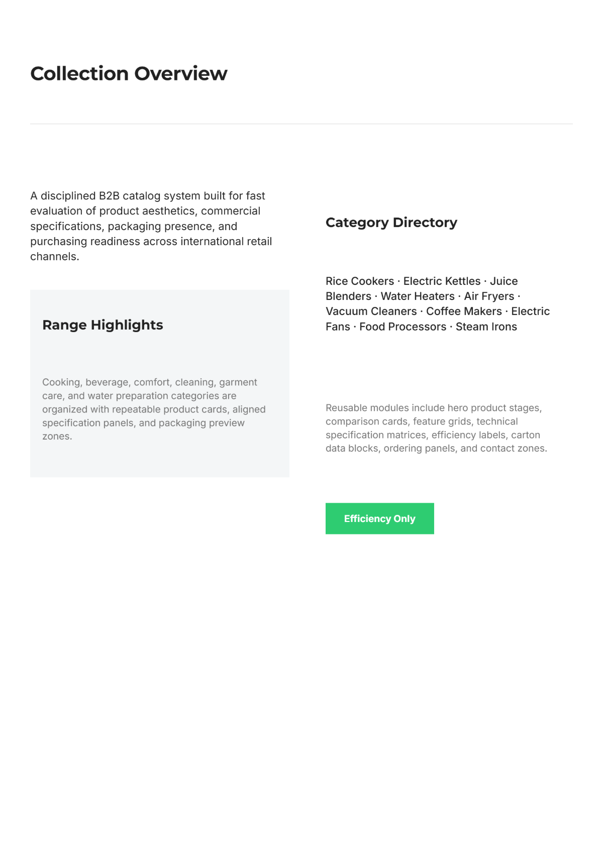 Free B2B Catalog Template to Edit Online
