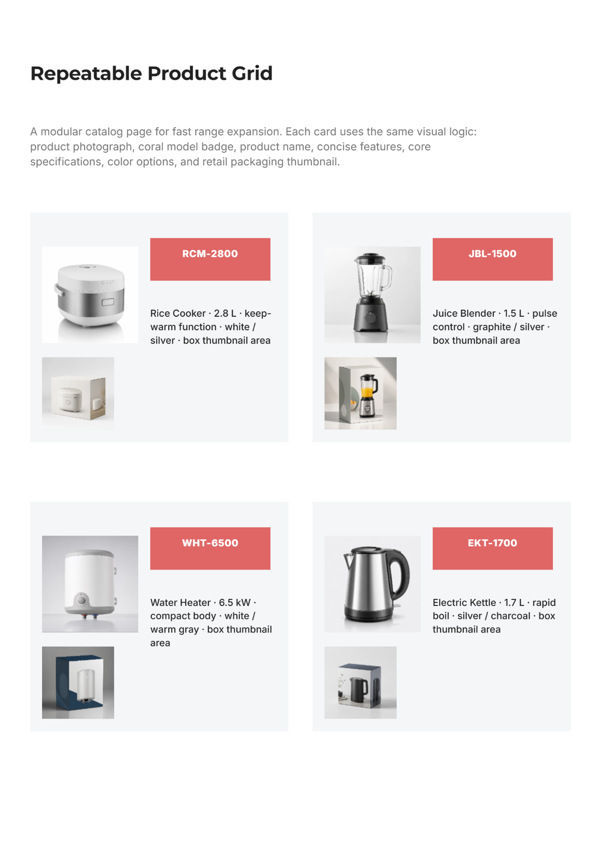 Free B2B Catalog Template to Edit Online