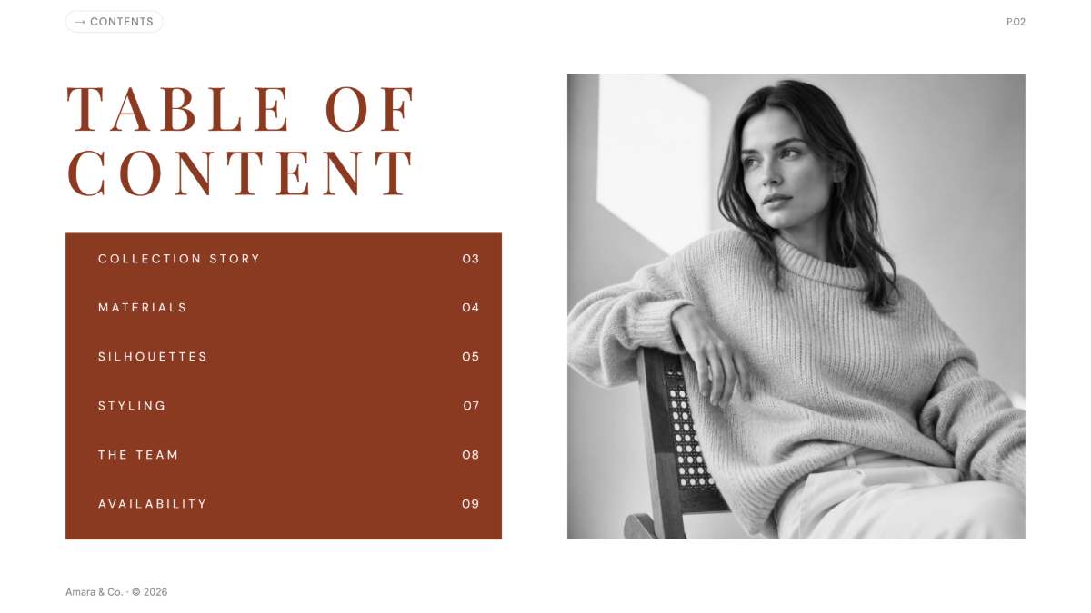 Free Fashion Presentation Template to Edit Online