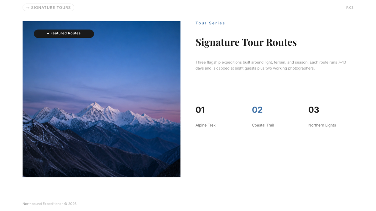 Free Photo Presentation Template to Edit Online