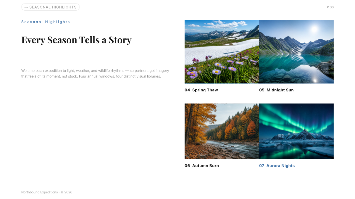 Free Photo Presentation Template to Edit Online