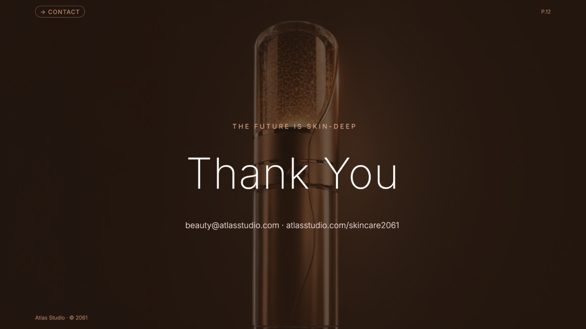 Free Beauty Presentation Template to Edit Online