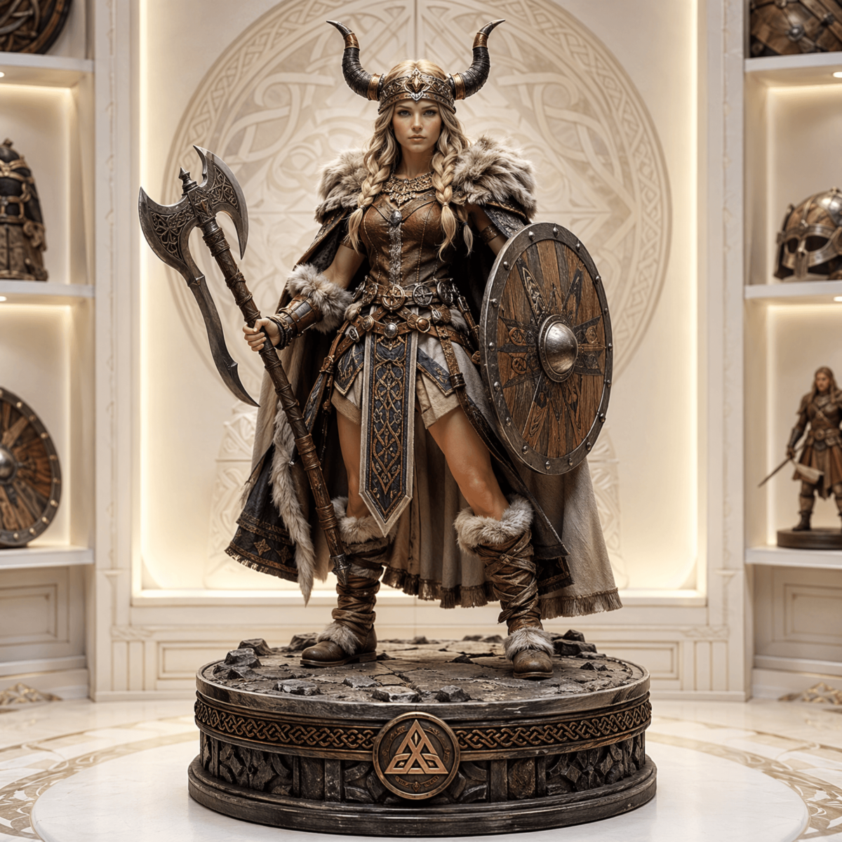 Free Viking Action Figure Template to Edit Online