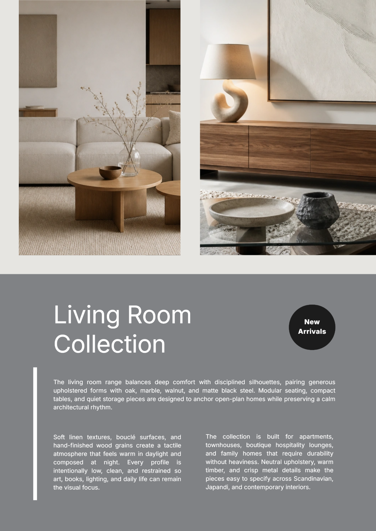 Free Furniture Catalog Template to Edit Online