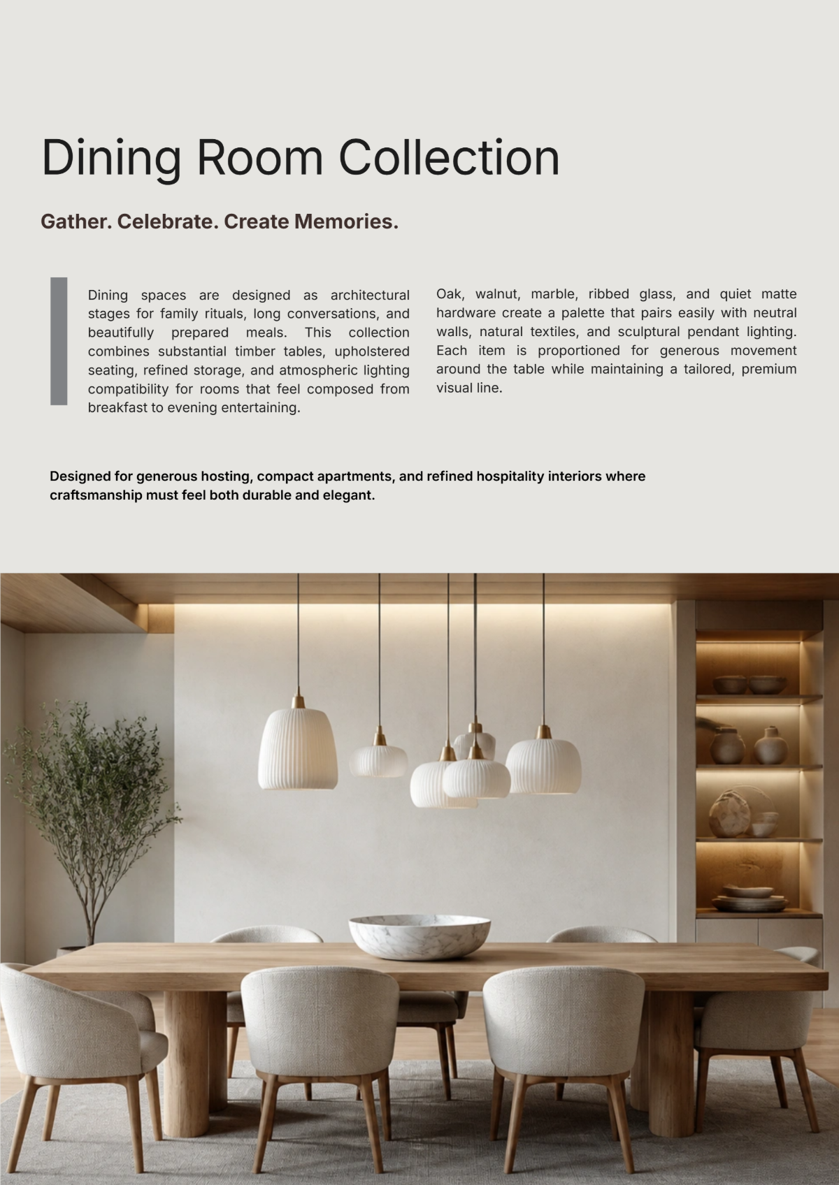 Free Furniture Catalog Template to Edit Online