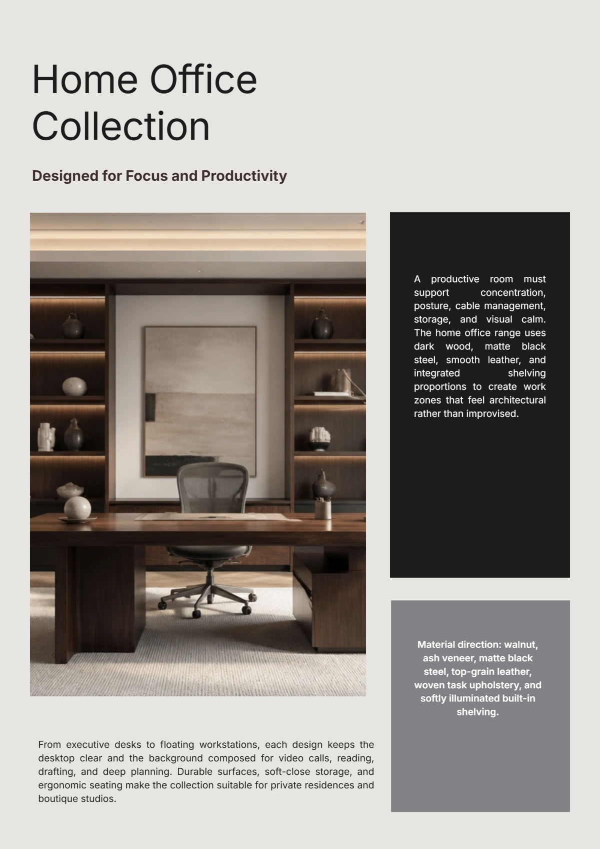 Free Furniture Catalog Template to Edit Online