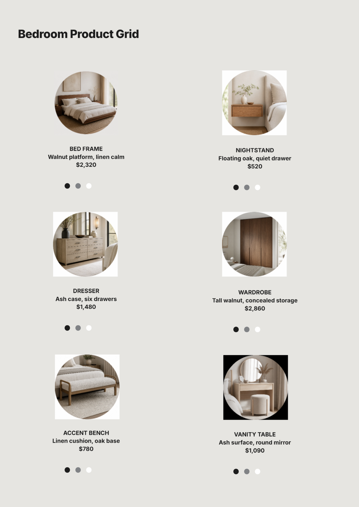 Free Furniture Catalog Template to Edit Online