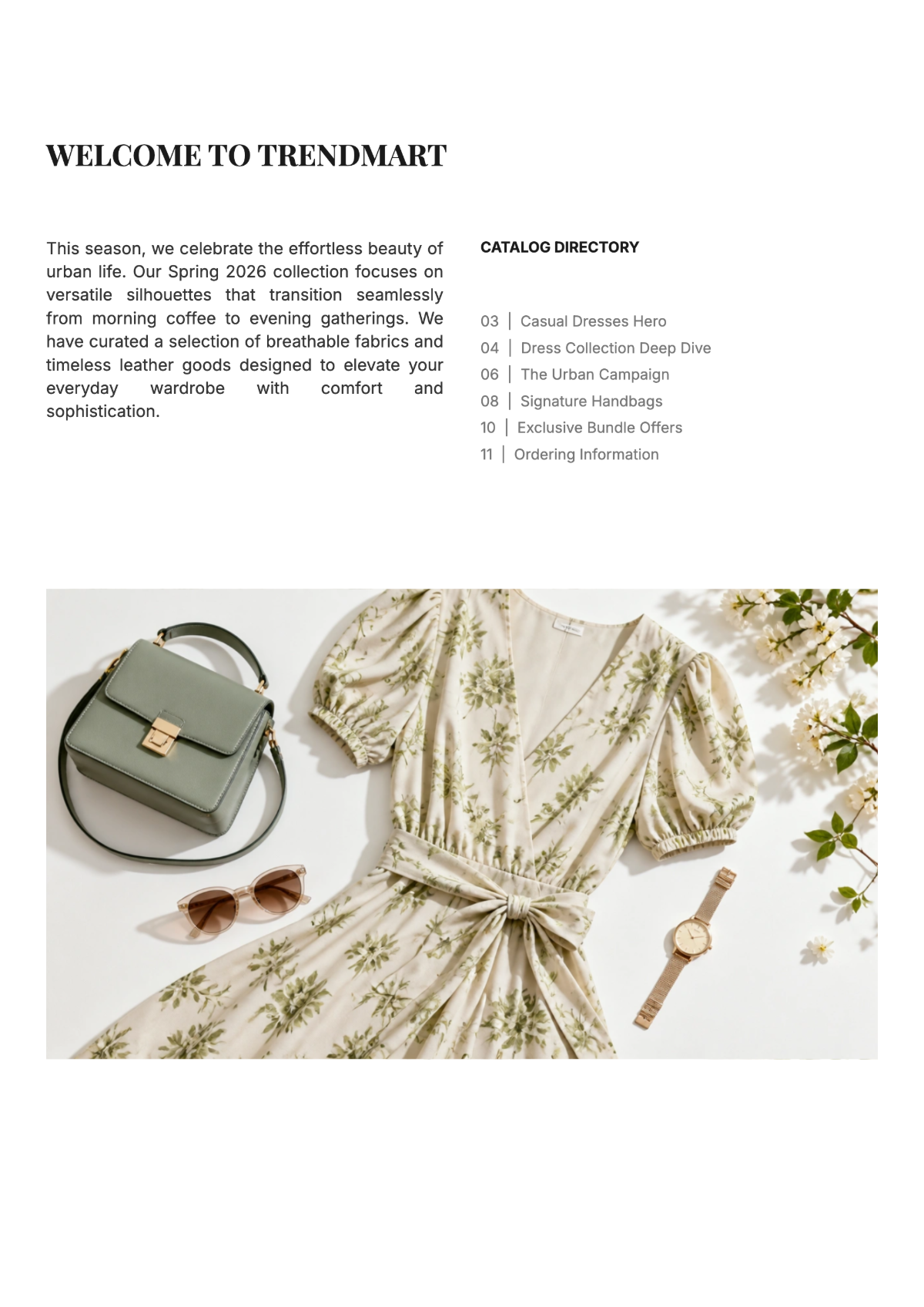 Free Shopping Catalog Template to Edit Online