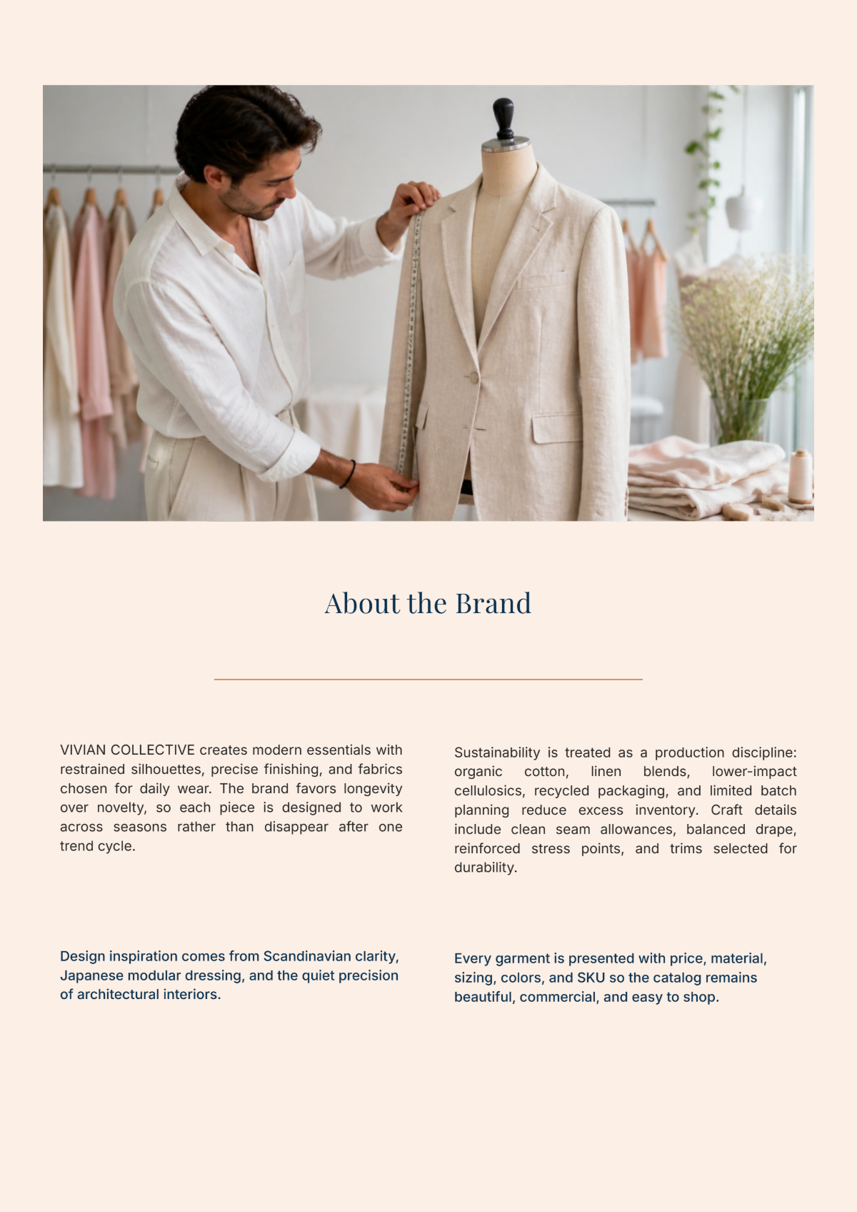 Free Clothing Catalog Template to Edit Online