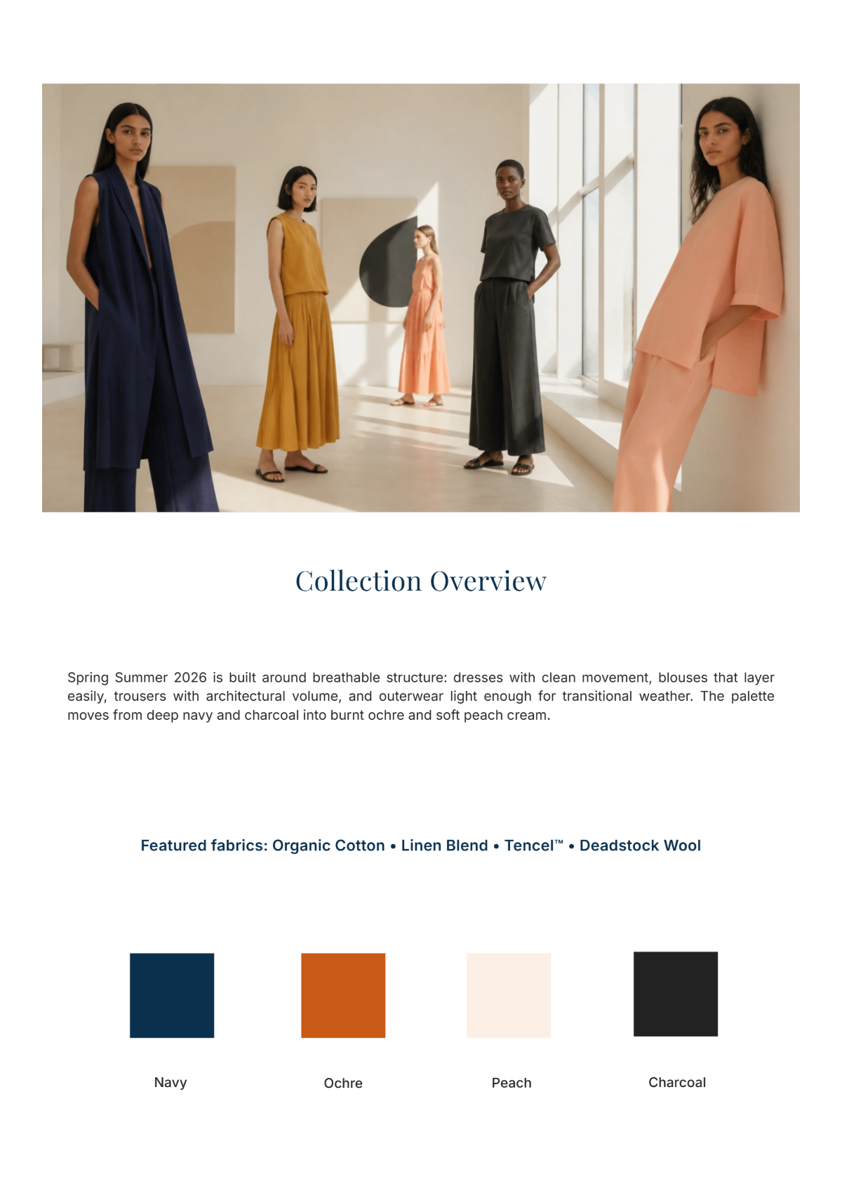 Free Clothing Catalog Template to Edit Online