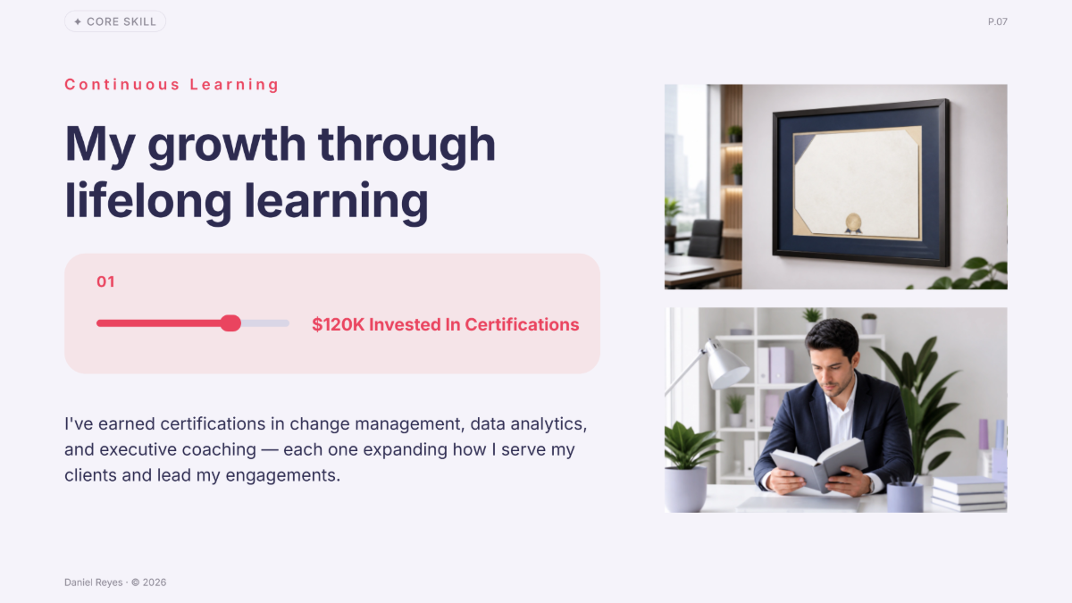 Free Skills Presentation Template to Edit Online