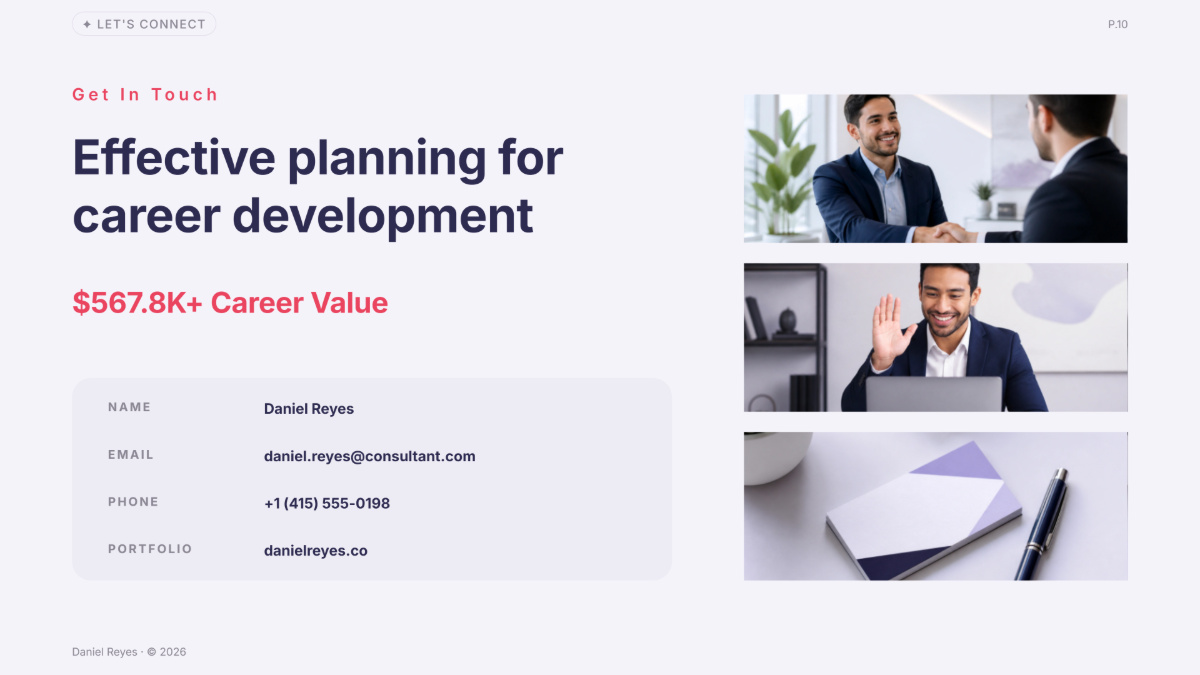 Free Skills Presentation Template to Edit Online