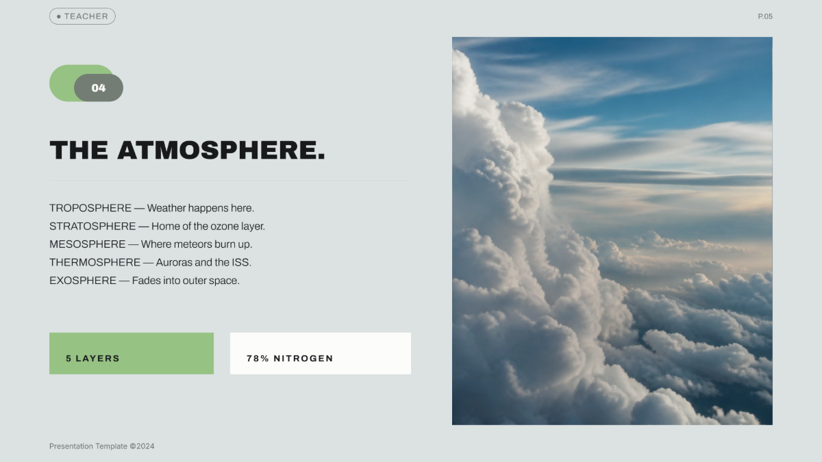 Free Teacher Presentation Template to Edit Online