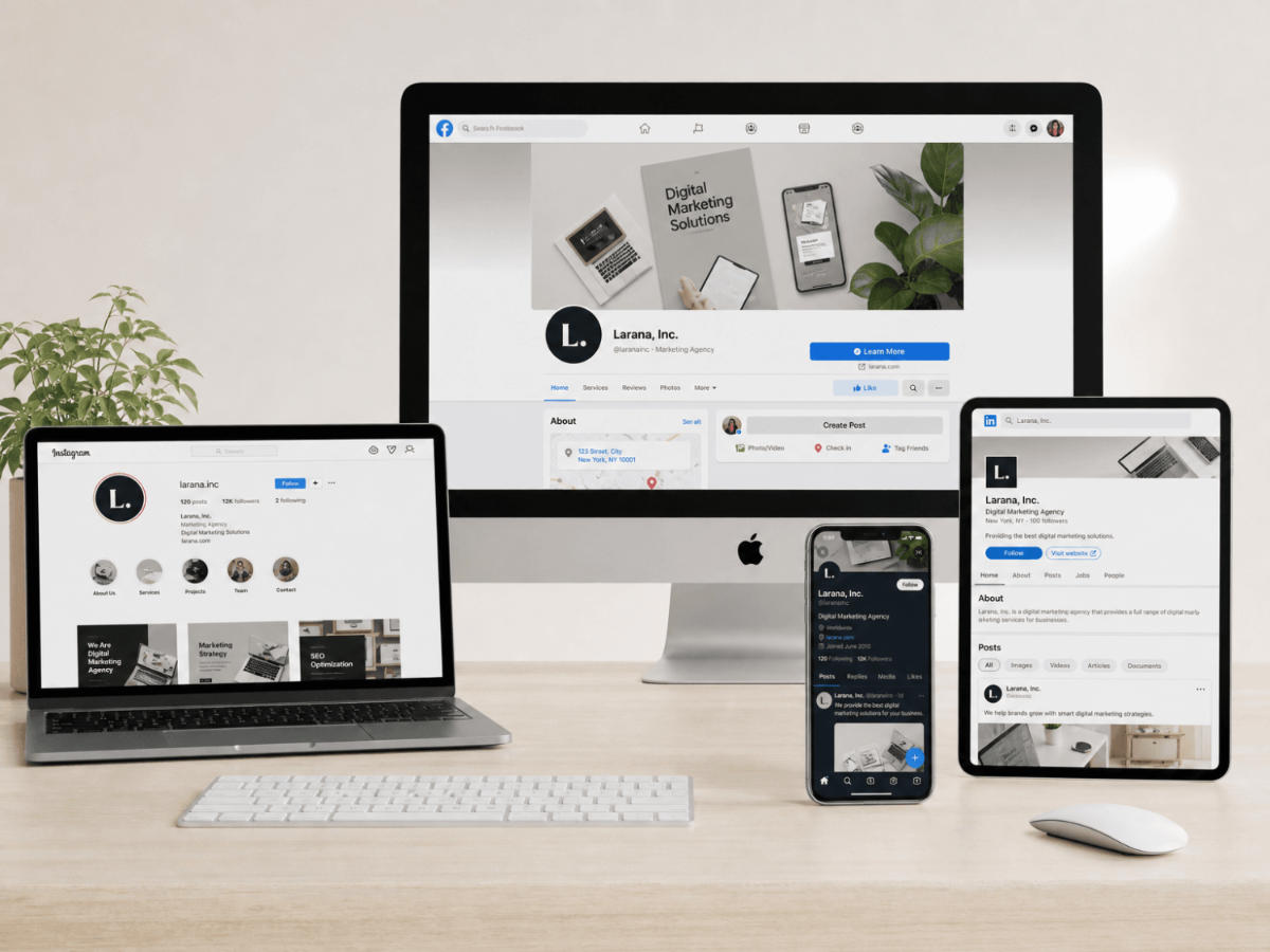 Free Social Media Marketing Stock Photo Template to Edit Online
