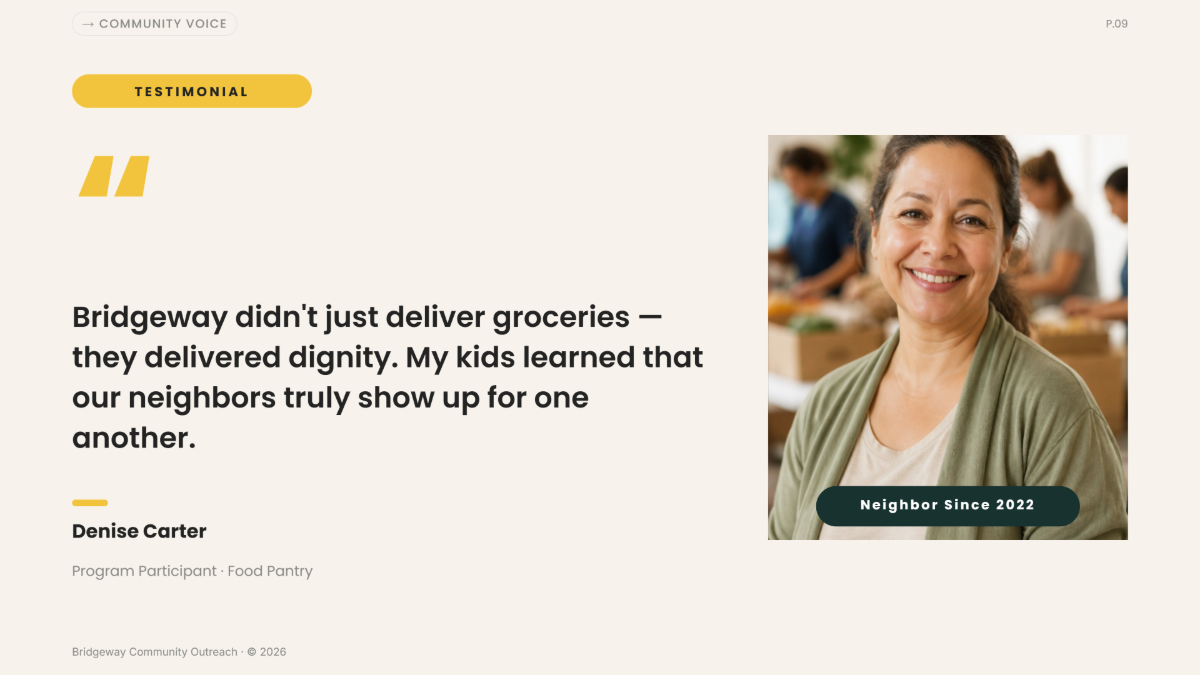 Free Community Presentation Template to Edit Online