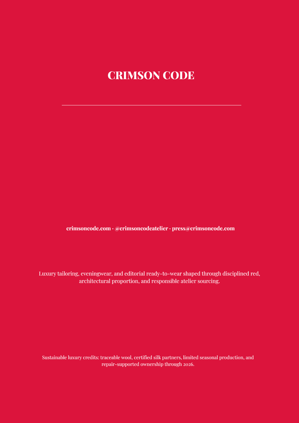 Free Fashion Catalog Template to Edit Online