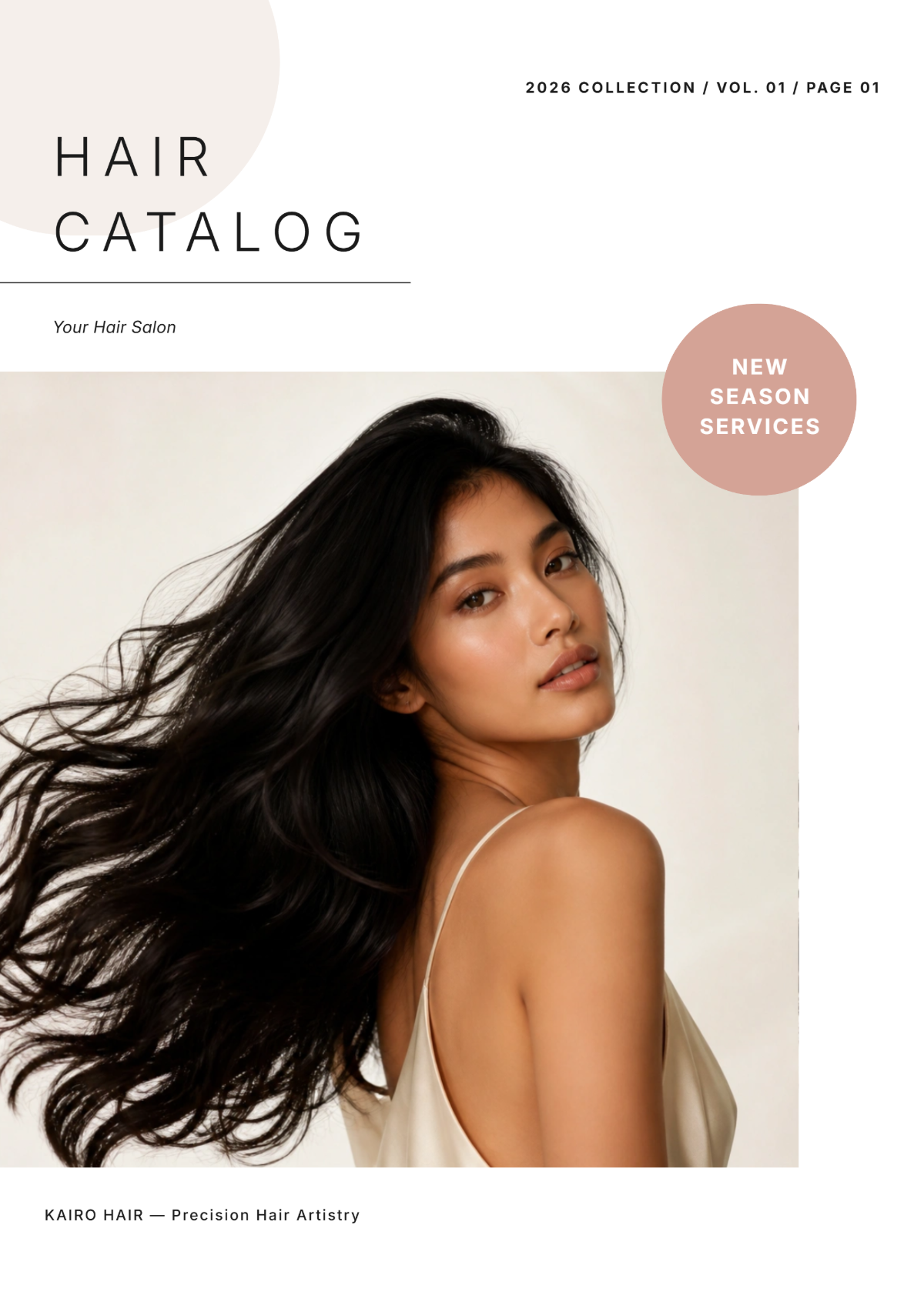 Free Hair Catalog Template to Edit Online Free Hair Catalog Template to Edit Online