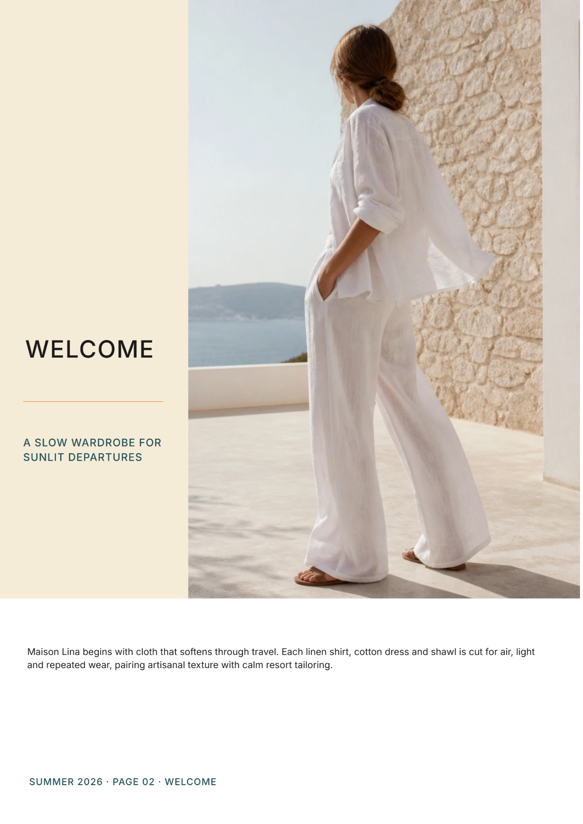 Free Summer Catalog Template to Edit Online