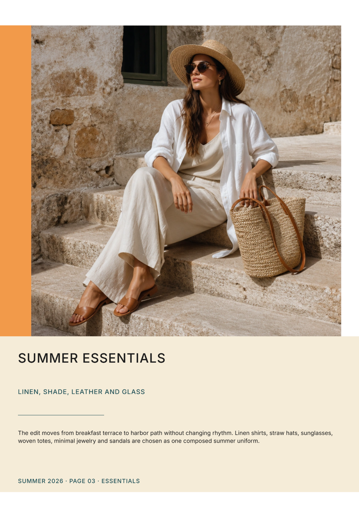 Free Summer Catalog Template to Edit Online
