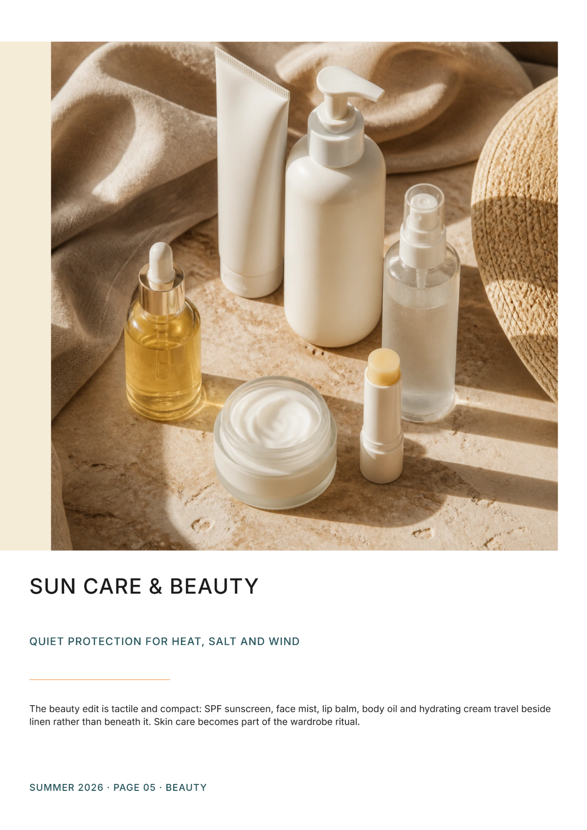 Free Summer Catalog Template to Edit Online