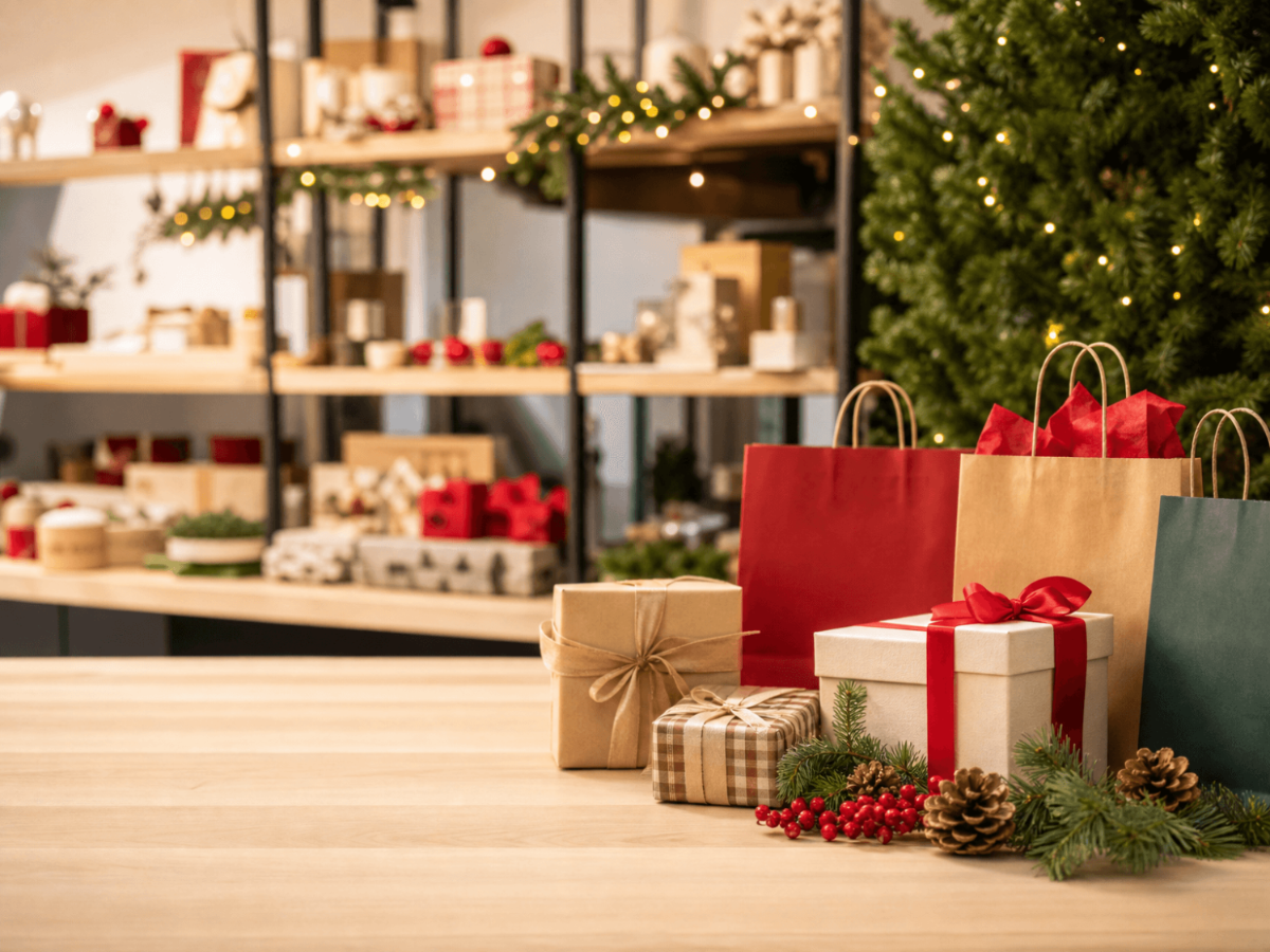 Free Holiday Shopping Stock Photo Template to Edit Online
