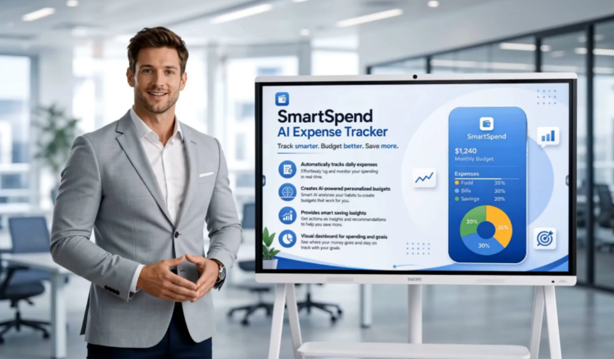 Presentation to Video Explainer, Narrator Template