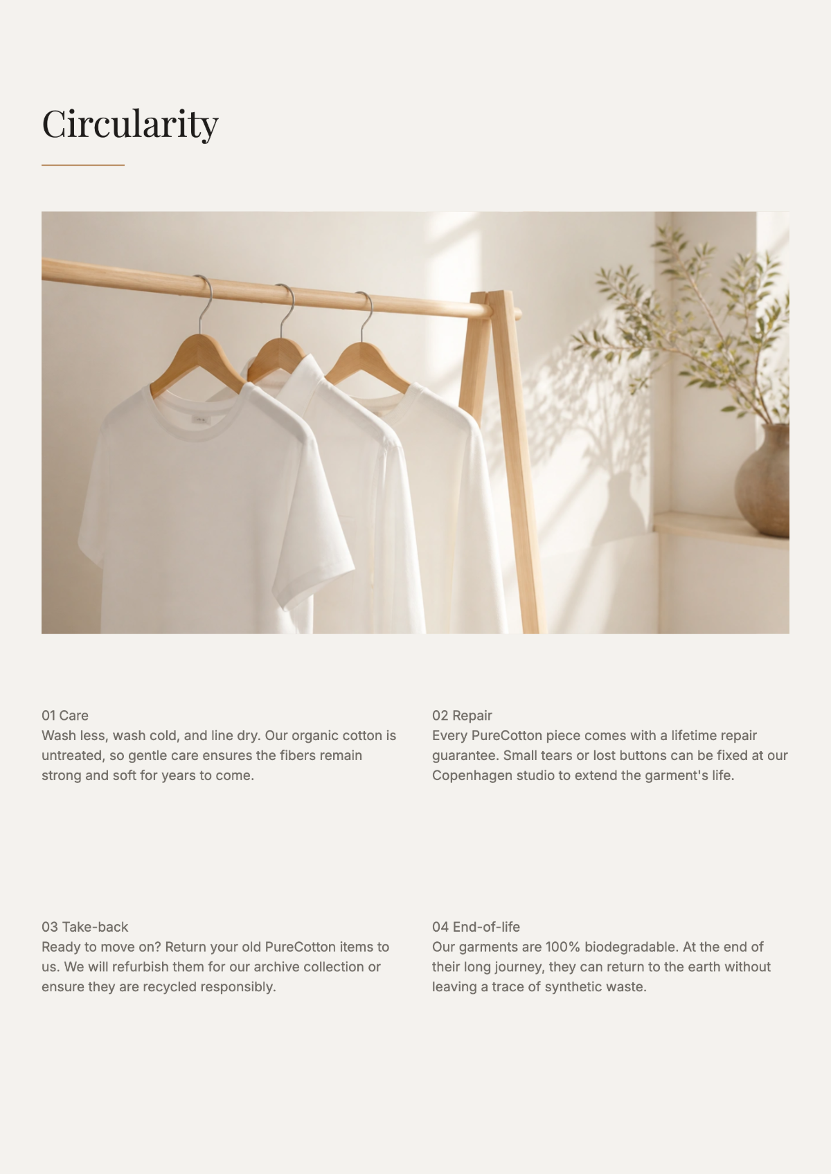 Free Sustainable Fashion Catalog Template to Edit Online