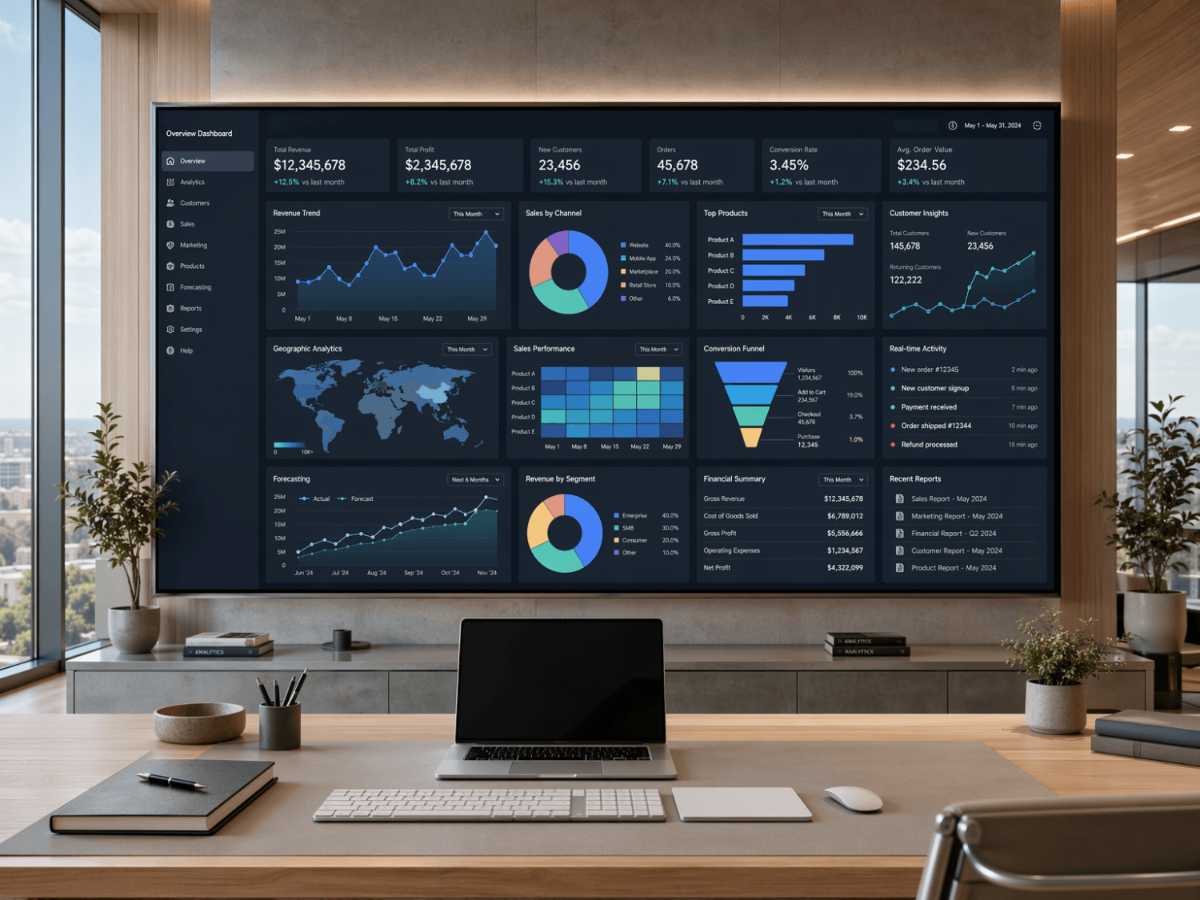 Free Data Analytics Stock Photo Template to Edit Online