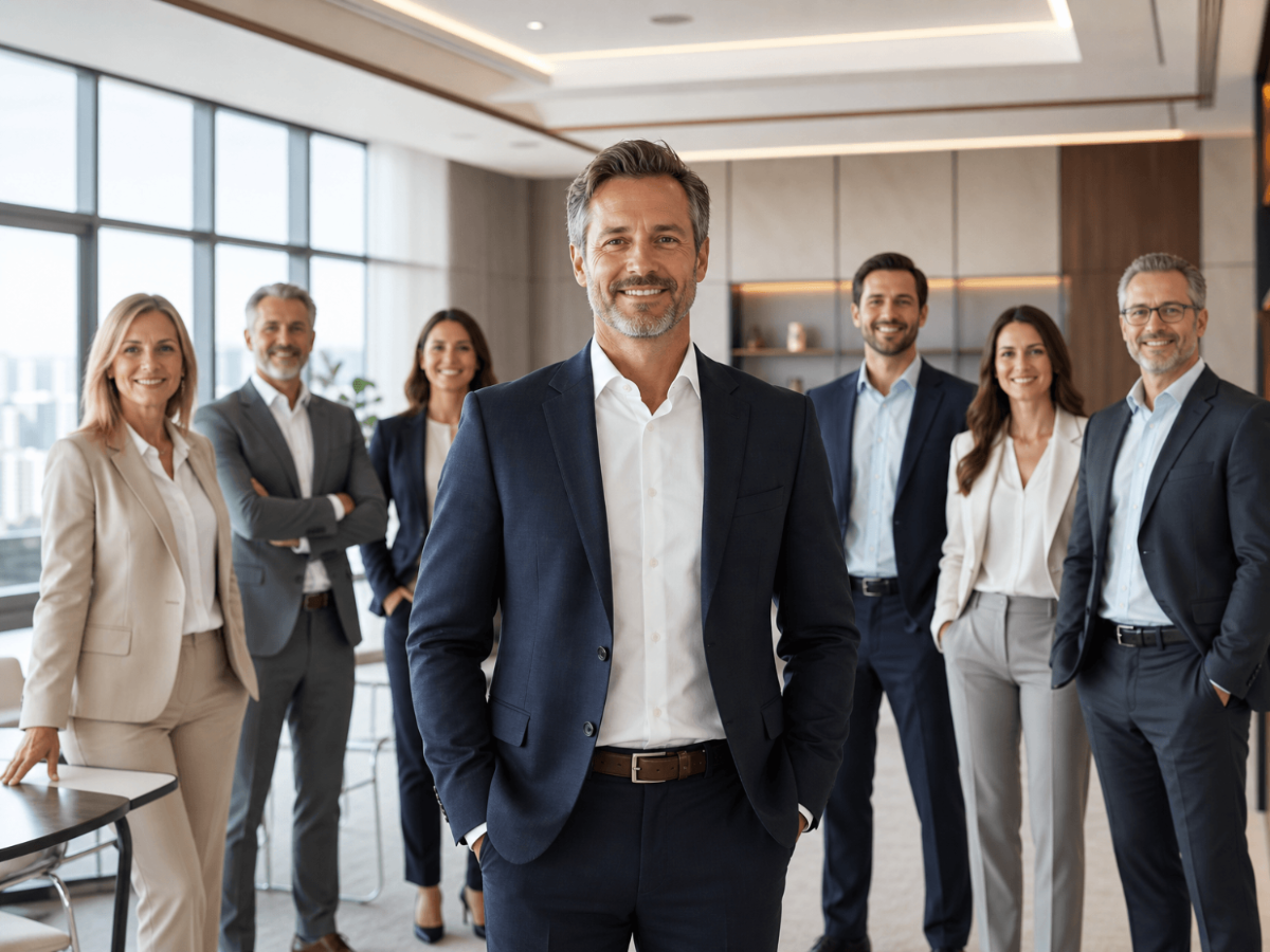 Free Leadership Team Stock Photo Template to Edit Online Free Leadership Team Stock Photo Template to Edit Online