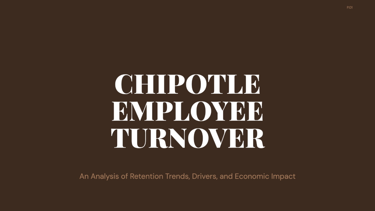 Free Employee Turnover Rates of Chipotle Chart to Edit Online Free Employee Turnover Rates of Chipotle Chart to Edit Online