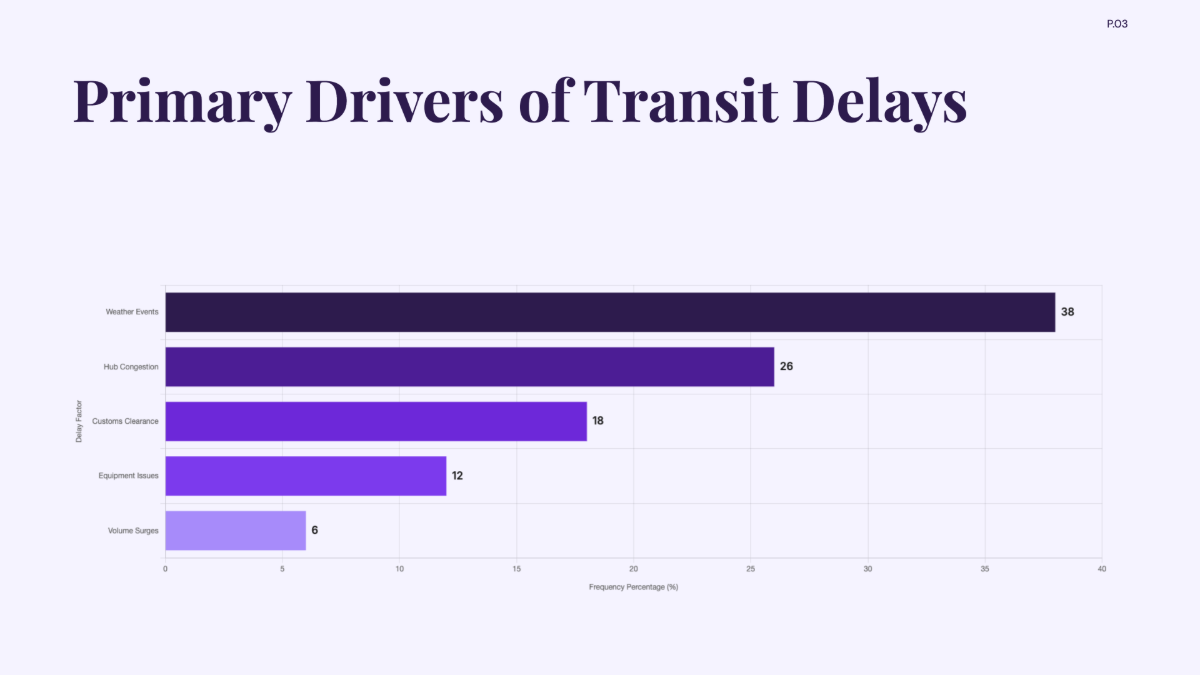 Free Shipping Delay Frequencies of FedEx Chart to Edit Online