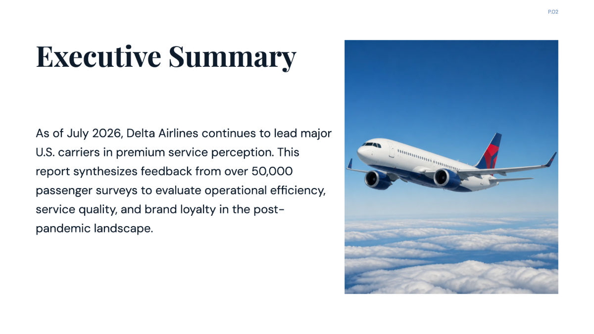 Free Customer Satisfaction Feedback of Delta Airlines Chart to Edit Online