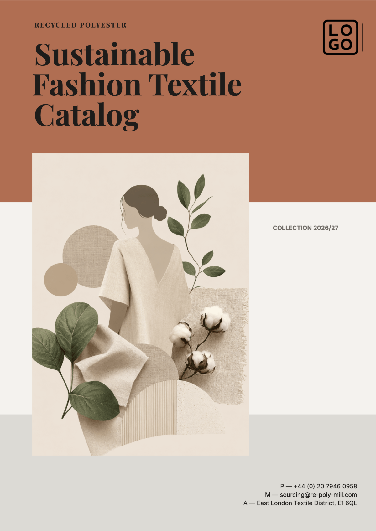 Free Sustainable Fashion Textile Catalog Template to Edit Online Free Sustainable Fashion Textile Catalog Template to Edit Online