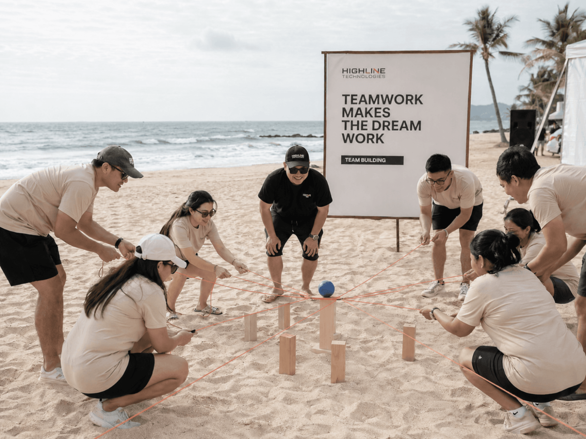 Free Team Building Activity Stock Photo Template to Edit Online