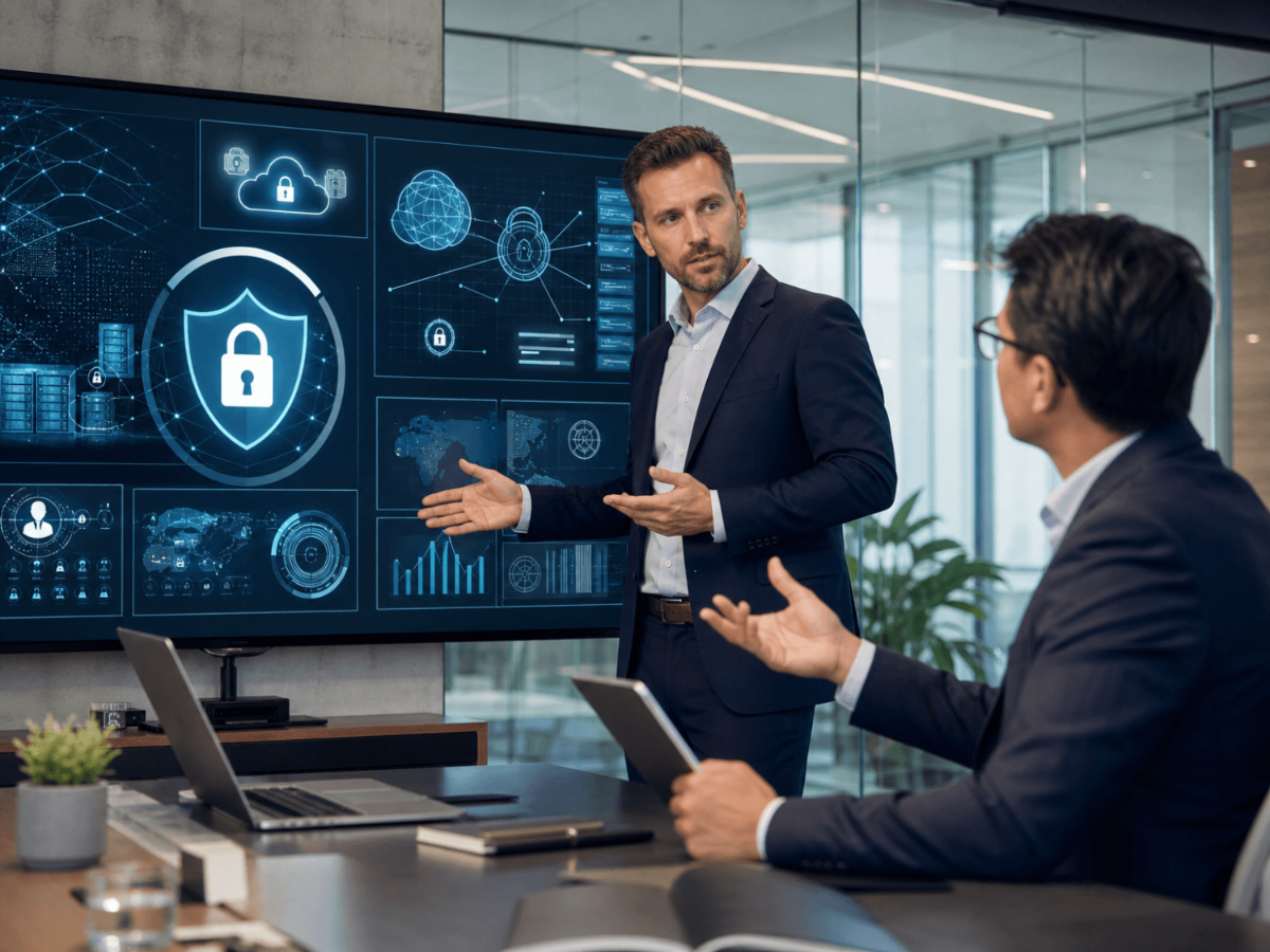 Free Cybersecurity Business Stock Photo Template to Edit Online