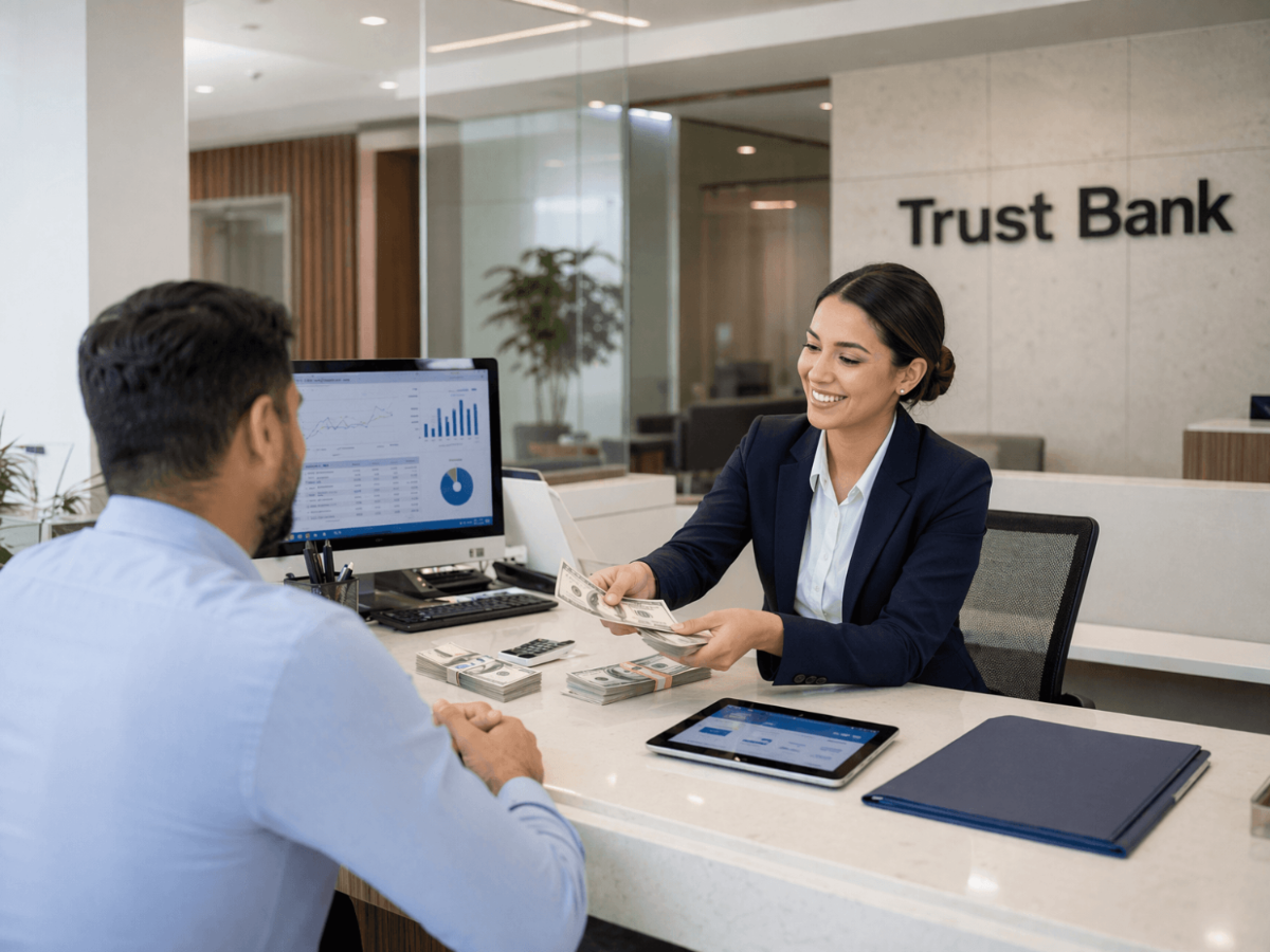 Free Banking Services Stock Photo Template to Edit Online