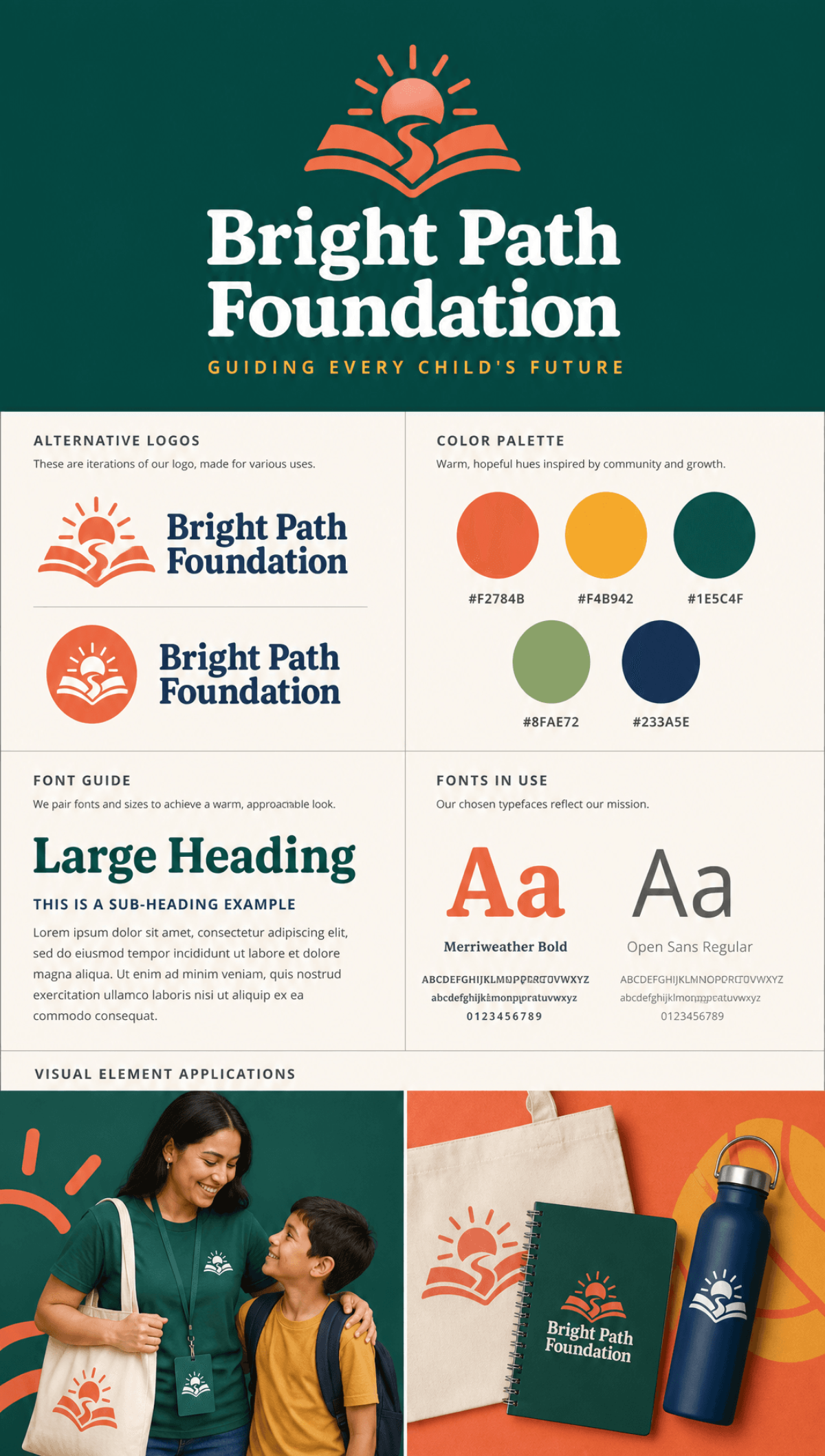 Free Nonprofit Brand Kit Template to Edit Online Free Nonprofit Brand Kit Template to Edit Online