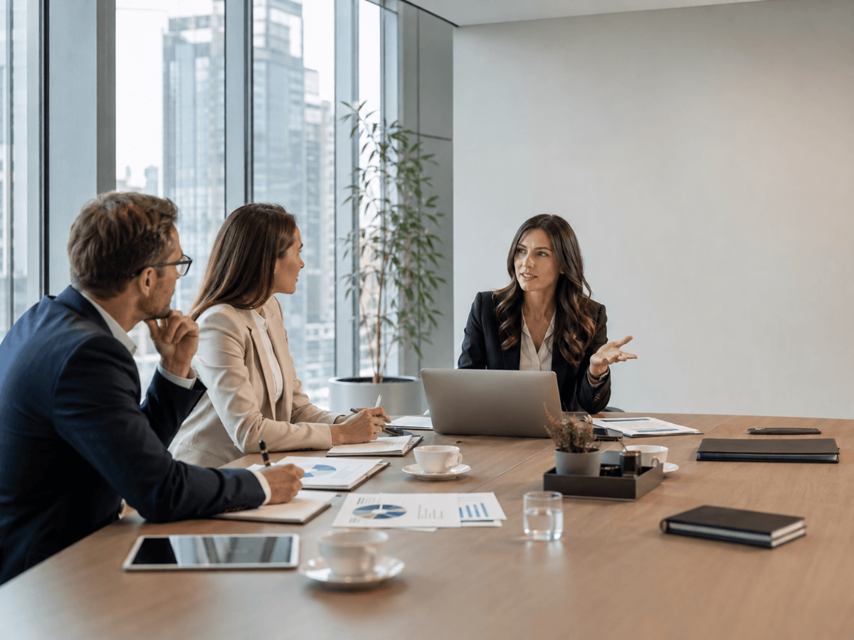 Free Business Consultant Stock Photo Template to Edit Online