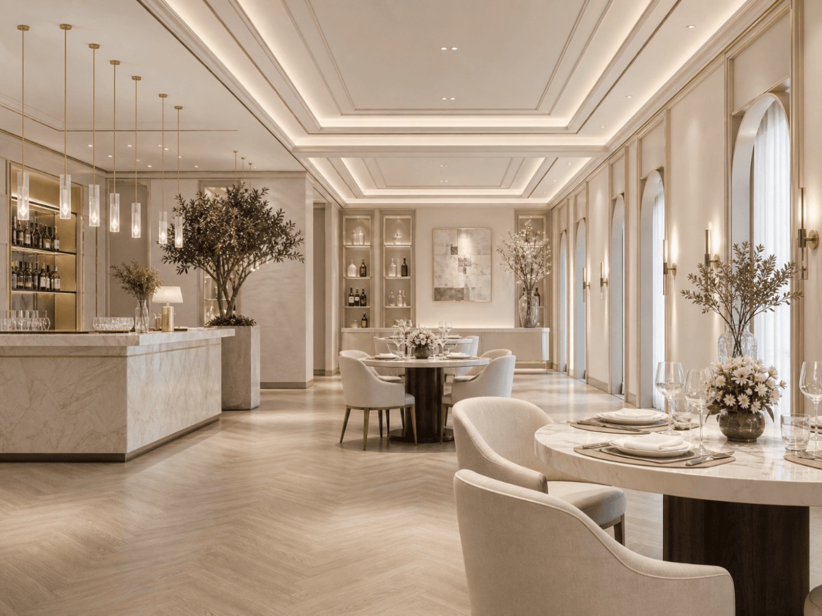 Free Restaurant Interior Stock Photo Template to Edit Online