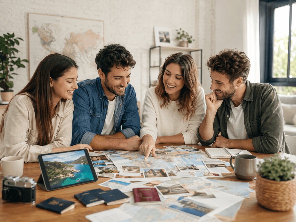 Free Travel Planning Stock Photo Template to Edit Online