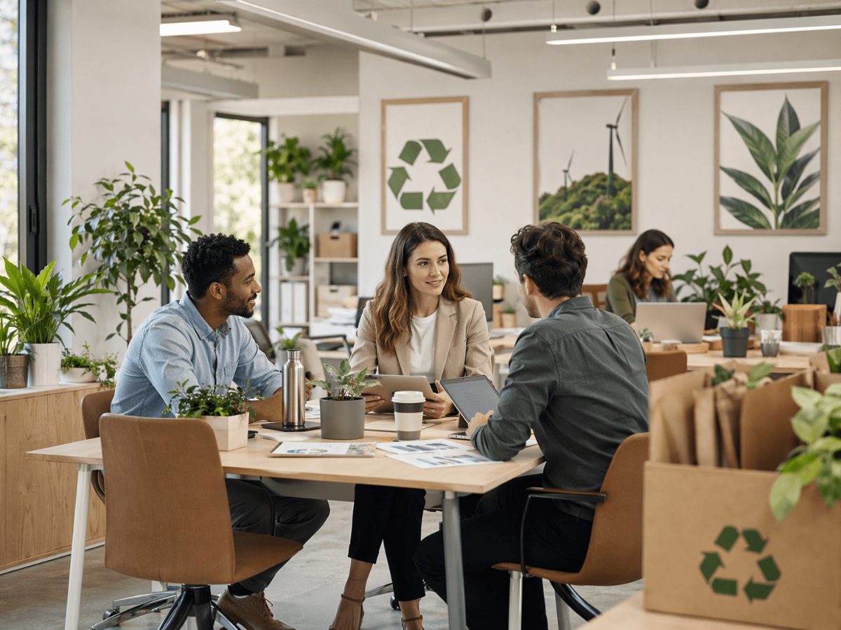 Free Eco Friendly Business Stock Photo Template to Edit Online