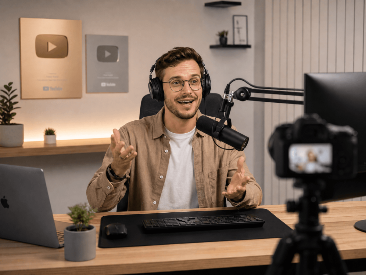Free Live Streaming Stock Photo Template to Edit Online