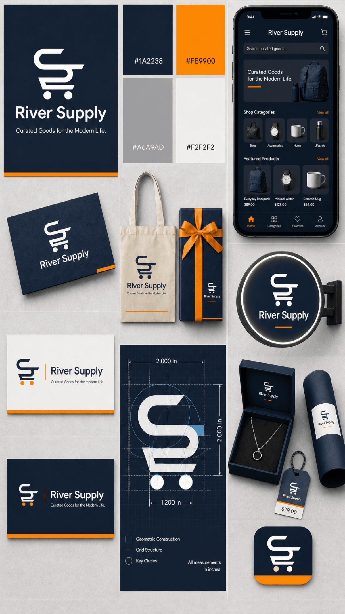 Ecommerce Brand Kit - AI Brand Kit Generator, Create Brand Identity Designs Online