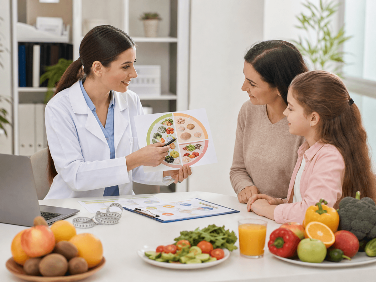 Free Nutrition Consultation Stock Photo Template to Edit Online
