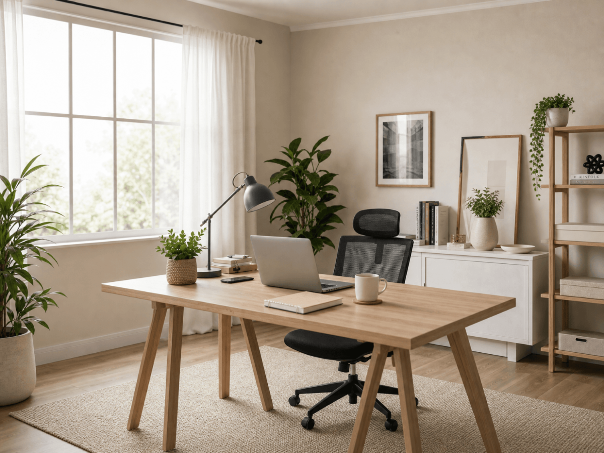 Free Home Office Stock Photo Template to Edit Online