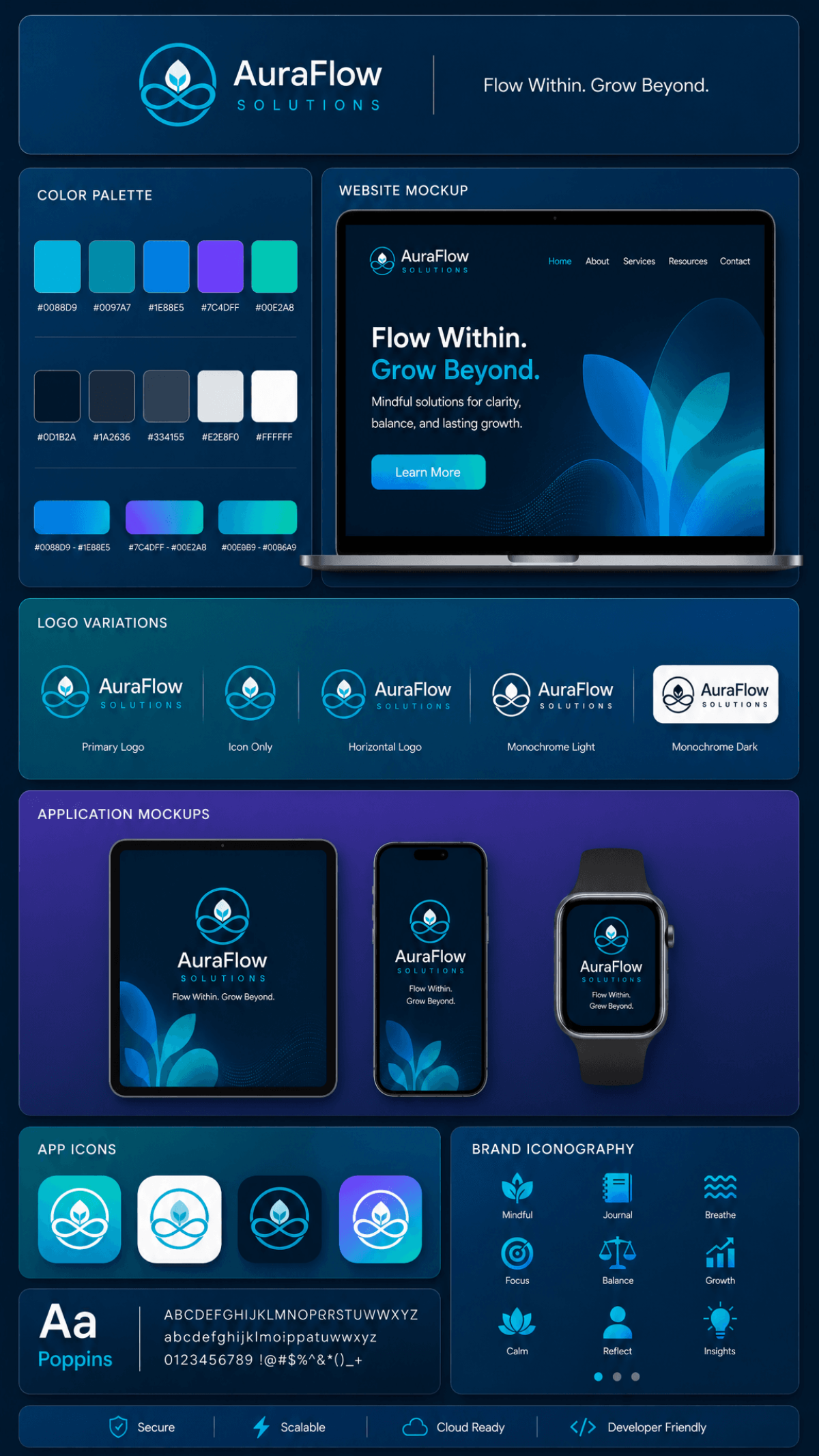 Digital Branding Brand Kit - AI Brand Kit Generator, Create Brand Identity Designs Online