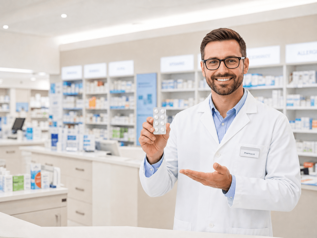 Free Pharmacy Service Stock Photo Template to Edit Online