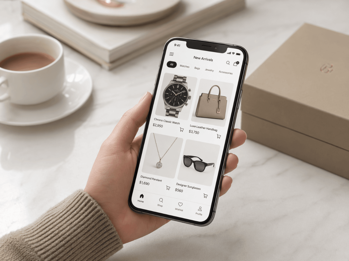 Free Mobile Shopping Stock Photo Template to Edit Online