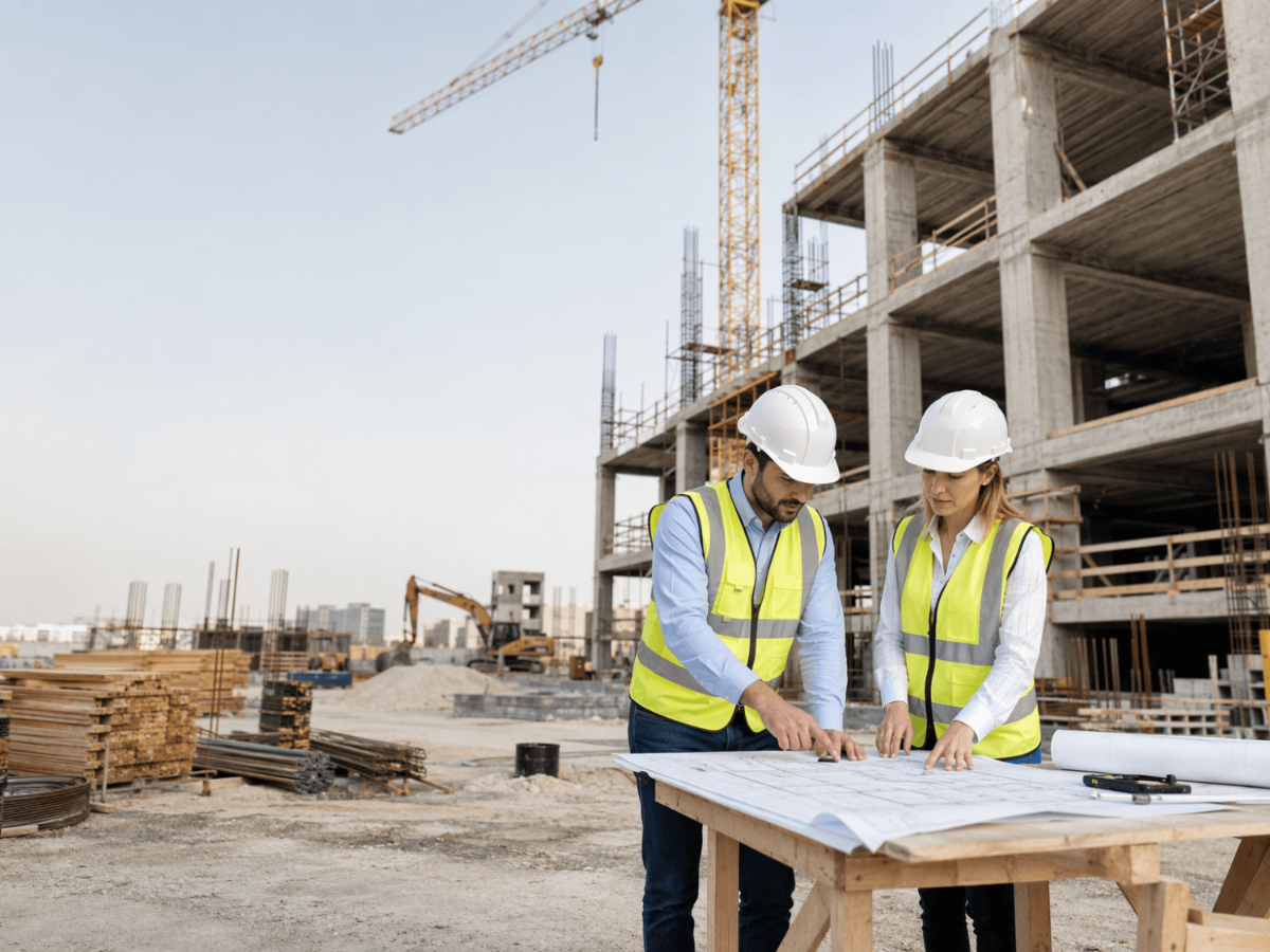 Free Construction Site Stock Photo Template to Edit Online